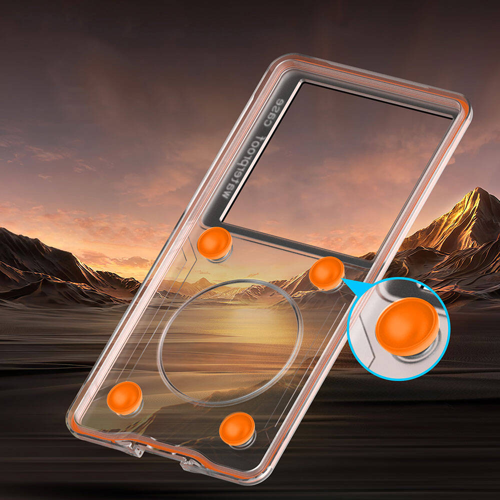 Anti-Knock Airbag Tasarımlı Universal 6.9"inç Su Geçirmez Zore Voter Kapak Siyah