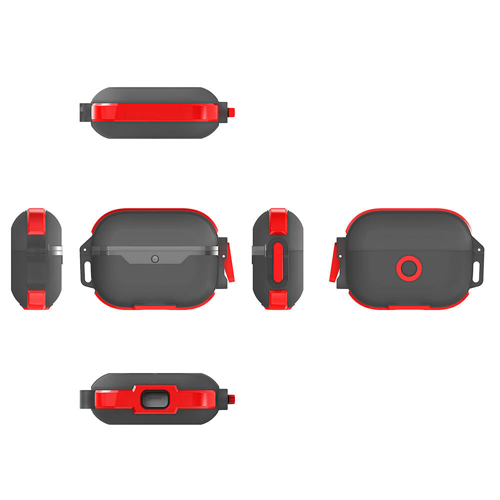 Apple Airpods 3. Nesil Zore Airbag 34 Darbelere Karşı Dayanıklı Kılıf Siyah