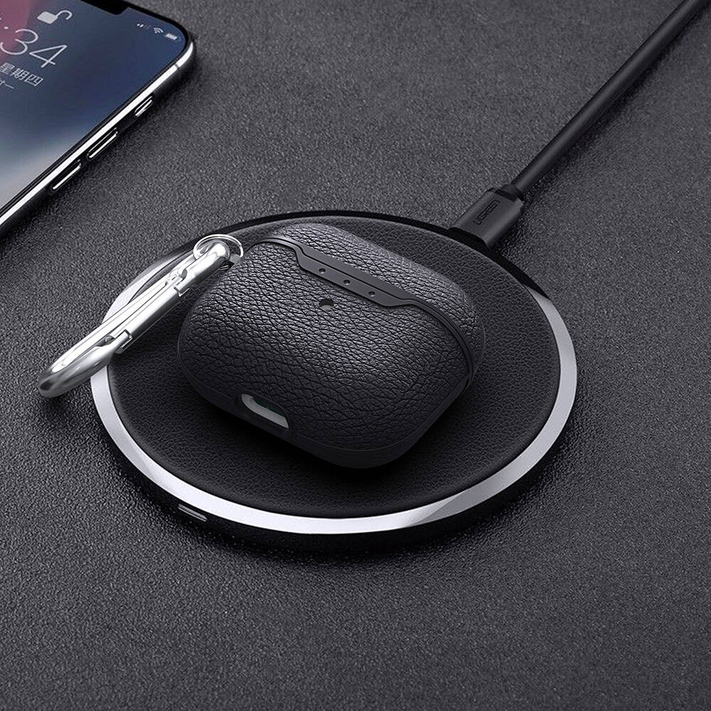 Apple Airpods 4 Kılıf Zore Airbag 03 Silikon Yeşil