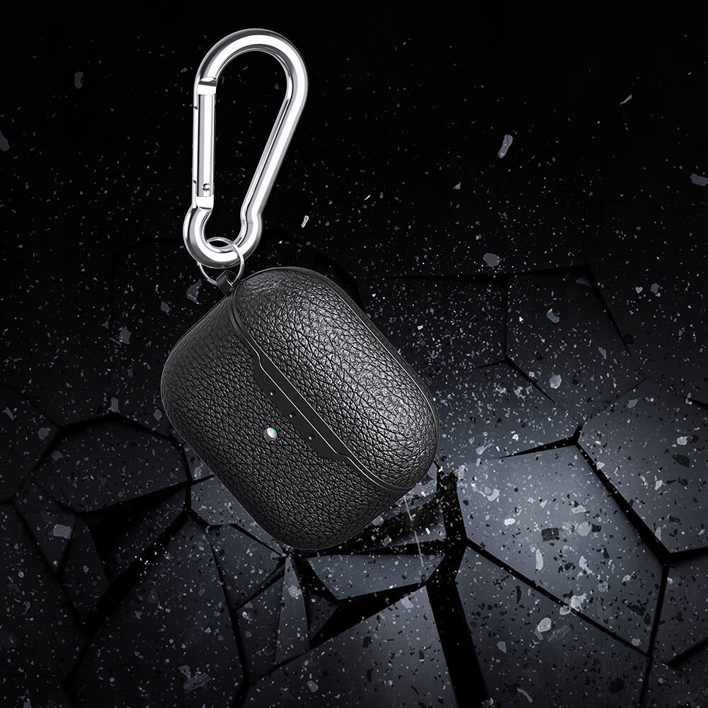 Apple Airpods 4 Kılıf Zore Airbag 03 Silikon Siyah