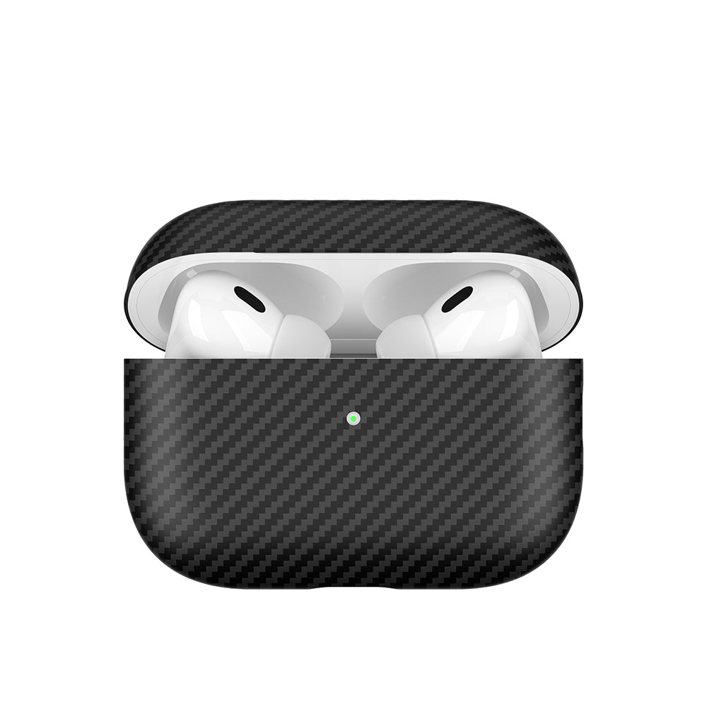 Apple Airpods Pro 2 Zore Airbag 43 600D Karbon Fiber Kulaklık Kılıfı Lacivert