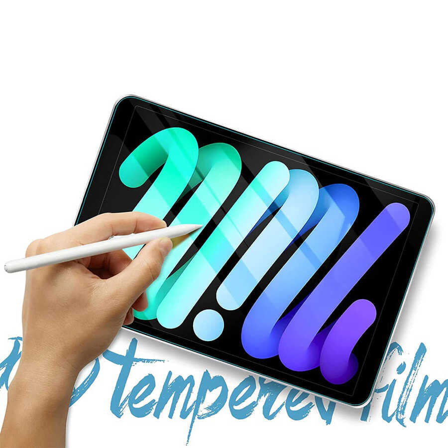 Apple iPad 11.Nesil 2025 Zore 5in1 Tablet Temperli Cam Ekran Koruyucu Renksiz