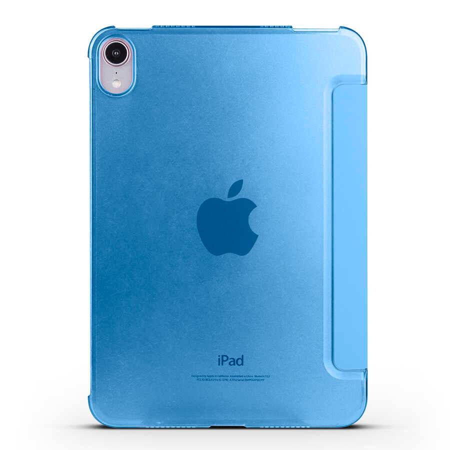 Apple iPad 11.Nesil 2025 Zore Smart Cover Standlı 1-1 Kılıf Siyah