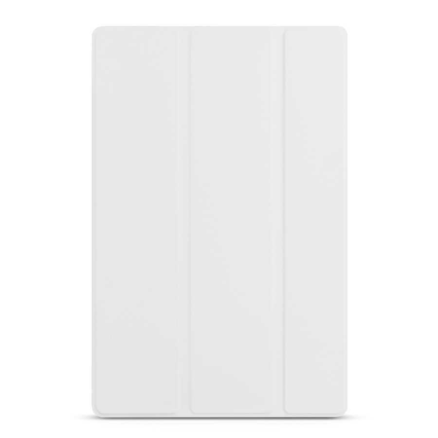 Apple iPad 11.Nesil 2025 Zore Smart Cover Standlı 1-1 Kılıf Beyaz