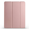 Apple iPad Air 10.9 2020 (4.Nesil) Zore Smart Cover Kalem Bölmeli Standlı 1-1 Kılıf Rose Gold