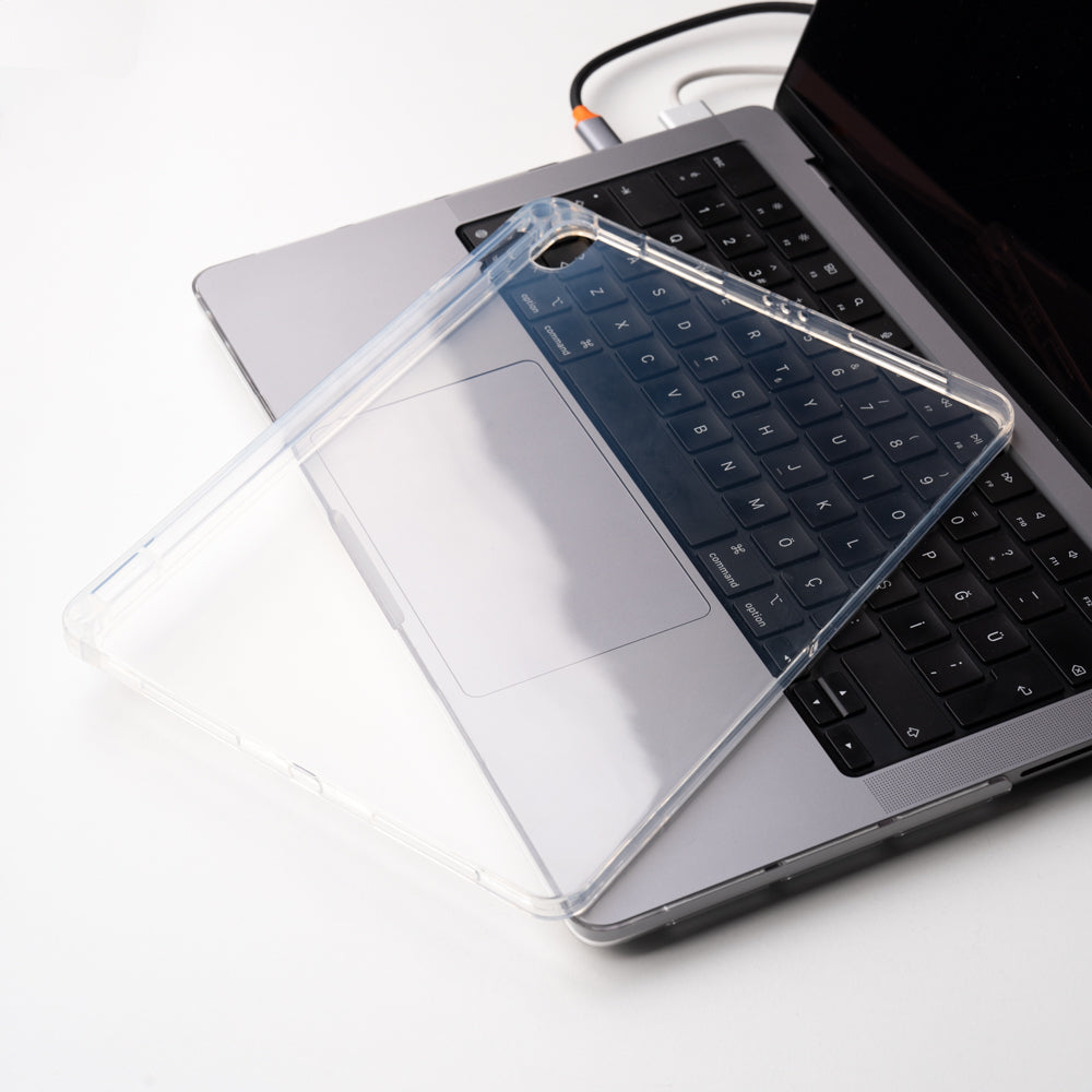 Apple iPad Air 10.9 2022 (5.Nesil) Zore Kalemli Tablet Silikon Şeffaf