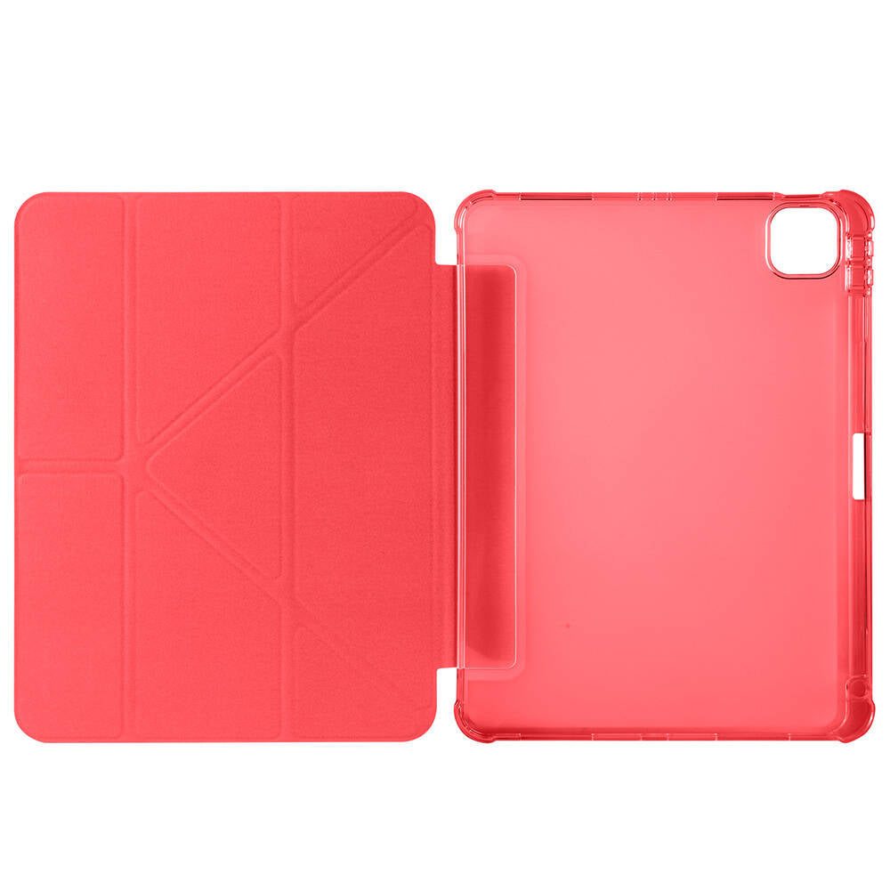 Apple iPad Air 11 2025 M3 Kılıf Zore Tri Folding Kalem Bölmeli Standlı Kılıf Lacivert