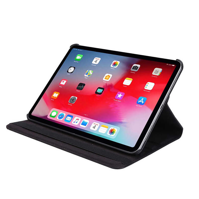 Apple iPad Air 11 2025 M3 Zore Dönebilen Standlı Kılıf Pembe