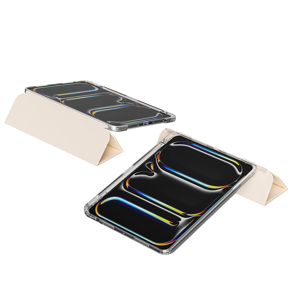 Apple iPad Air 13 2024 Kılıf Magnetik Ayrılabilen Airbagli Zore Sliding Tablet Kılıfı