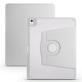 Apple iPad Air 13 2024 Kılıf Zore Termik Kalem Bölmeli Dönebilen Standlı Kılıf Gri