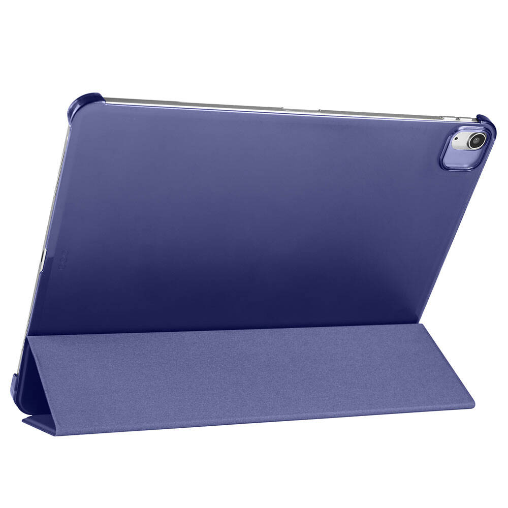 Apple iPad Air 13 2024 Zore Smart Cover Kalem Bölmeli Standlı 1-1 Kılıf Rose Gold