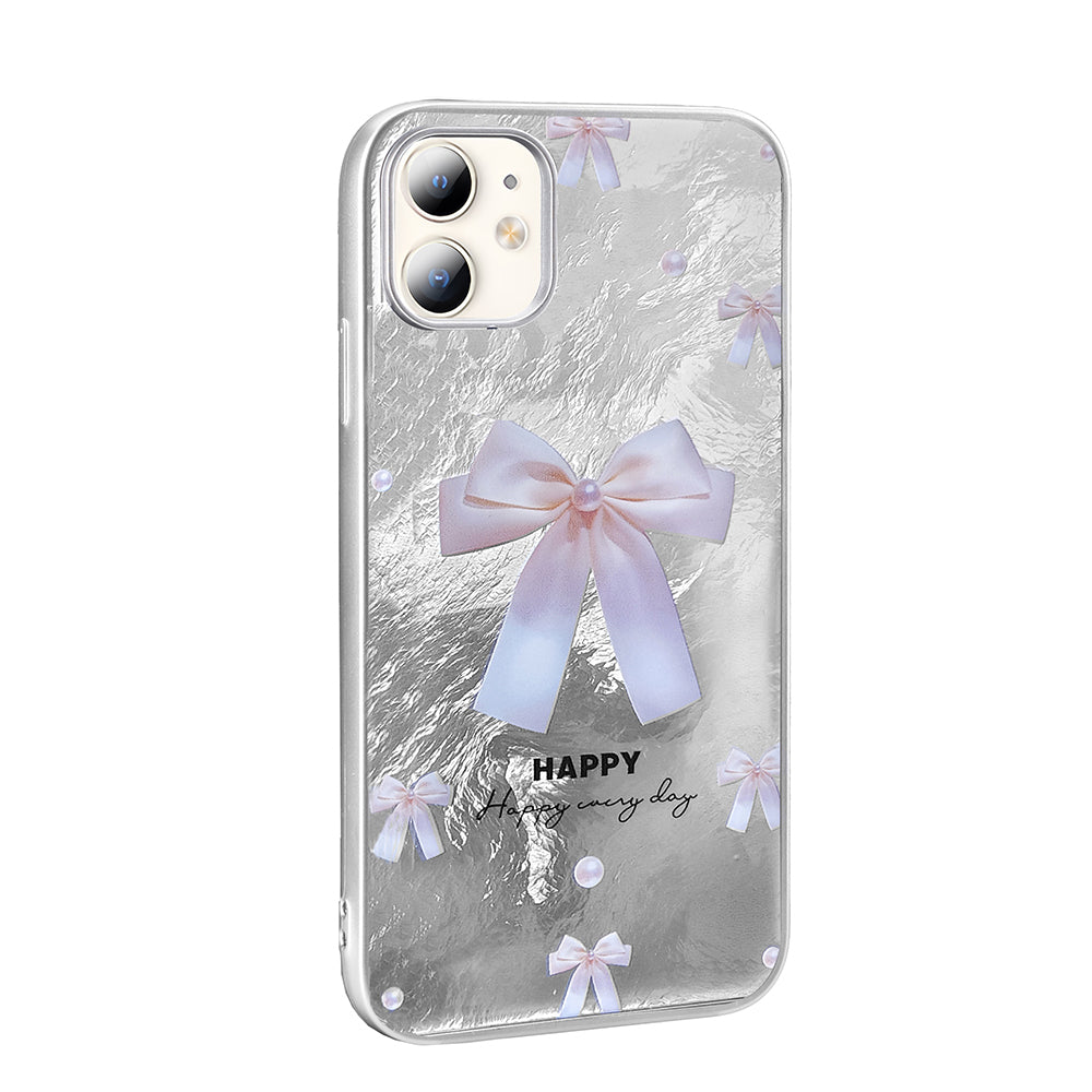 Apple iPhone 11 Kılıf Desenli Zore Mep Kapak Gri Leopar