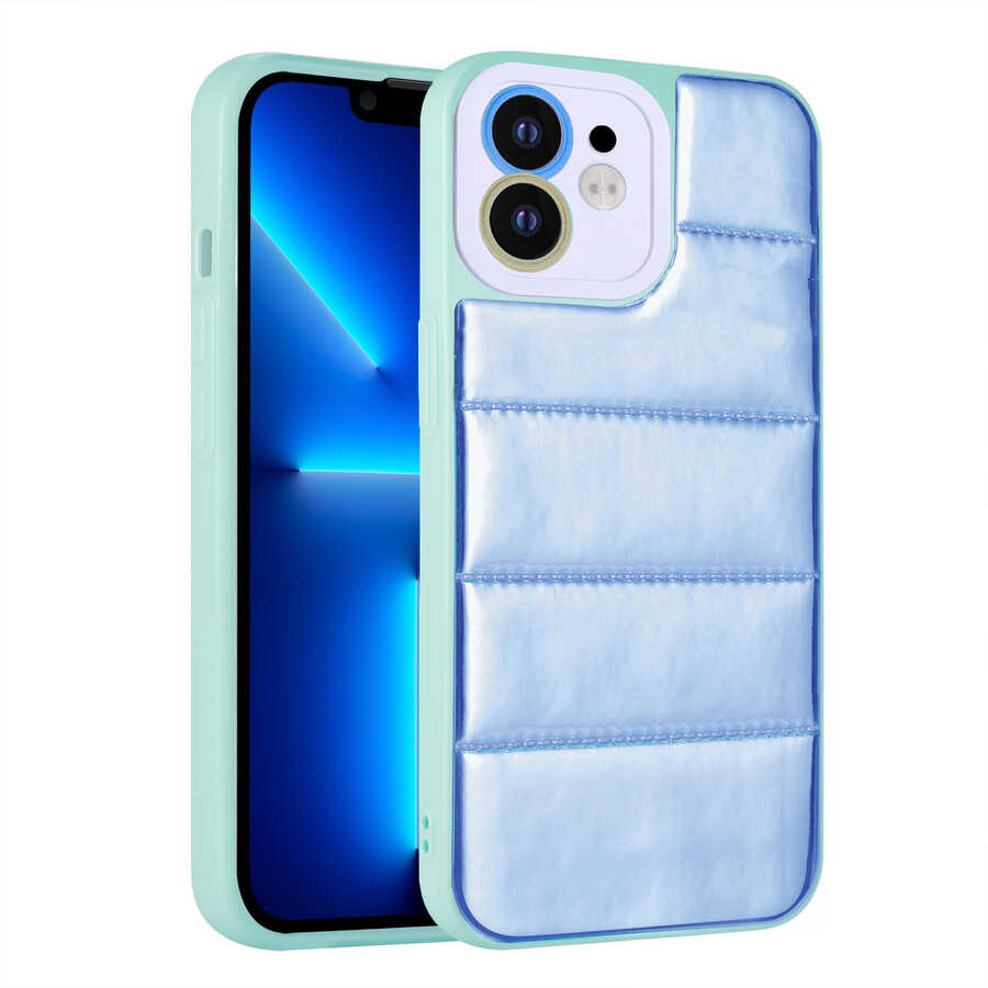 Apple iPhone 11 Kılıf Kamera Korumalı Airbagli Renkli Zore Seksek Kapak