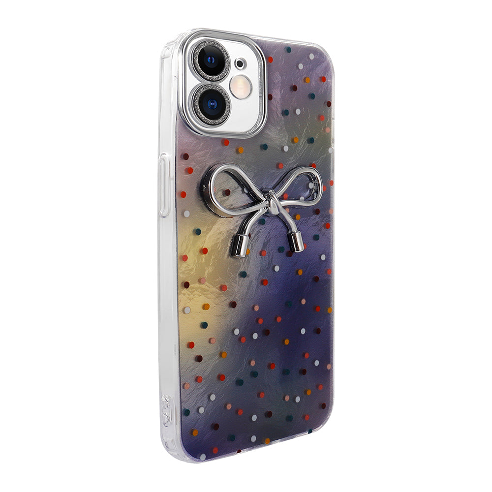 Apple iPhone 11 Kılıf Kamera Korumalı Figürlü Zore Ponti Silikon Kapak Beyaz