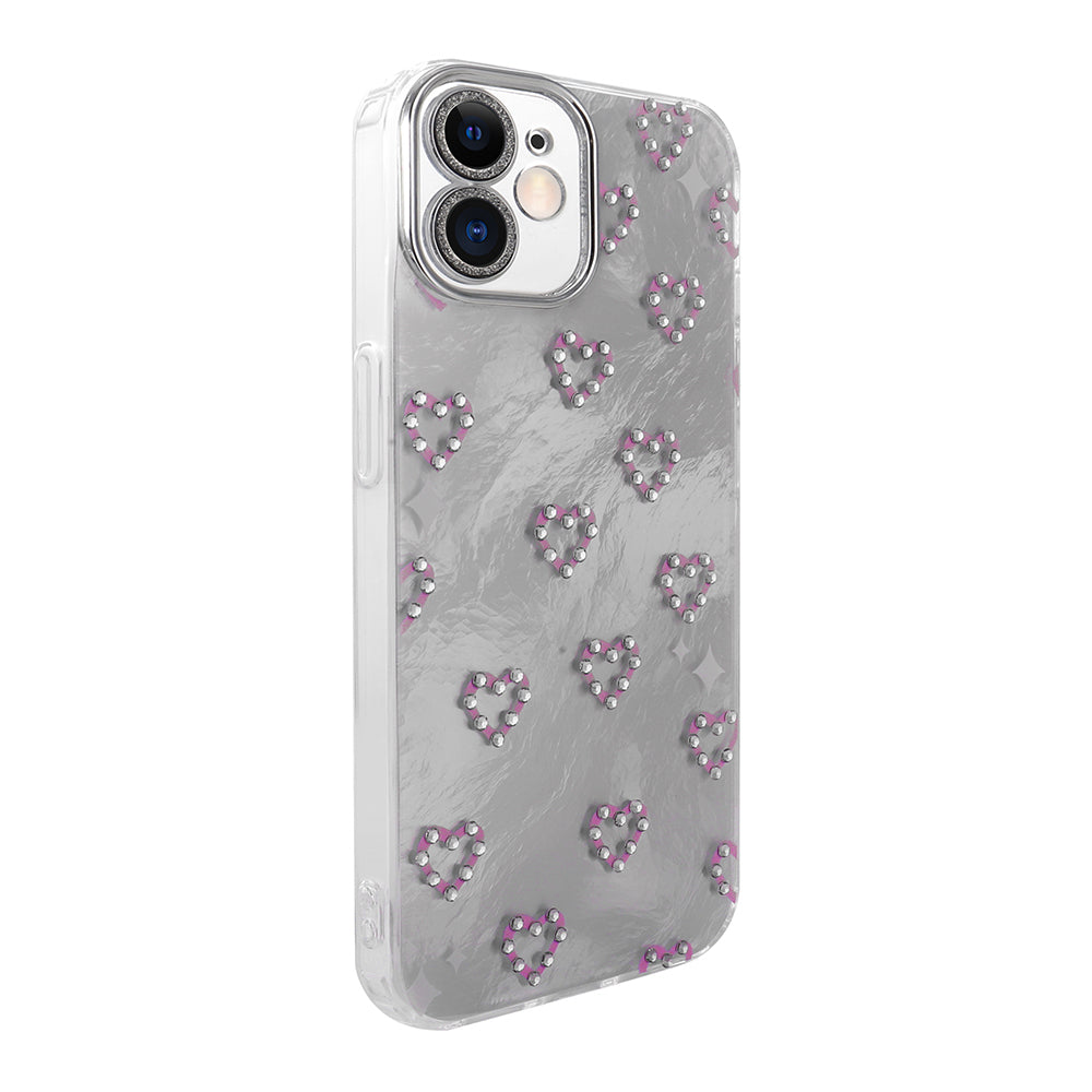 Apple iPhone 11 Kılıf Kamera Korumalı Figürlü Zore Ponti Silikon Kapak Beyaz