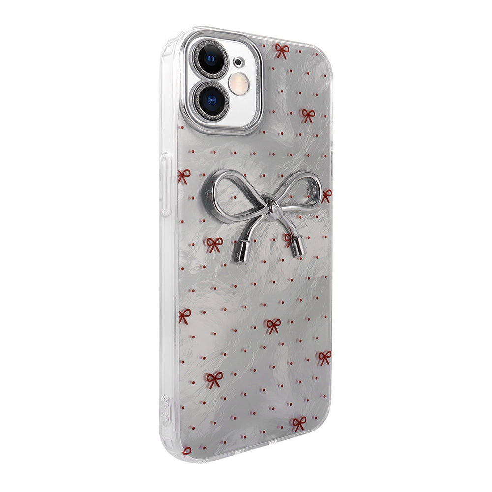 Apple iPhone 11 Kılıf Kamera Korumalı Figürlü Zore Ponti Silikon Kapak Açık Pembe