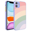 Apple iPhone 11 Kılıf Kamera Korumalı Renkli Temperli Zore X-Cam Kapak