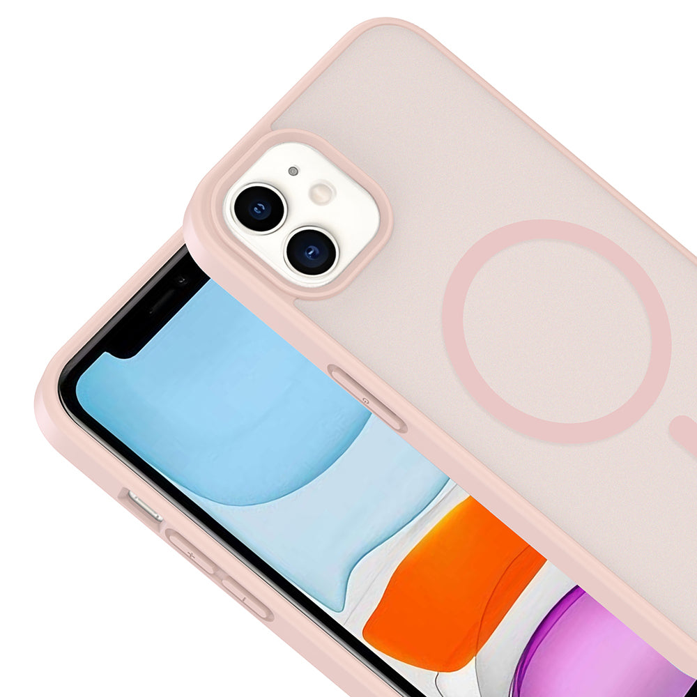 Apple iPhone 11 Kılıf M-safe Şarj Özellikli Zore Babet Kapak