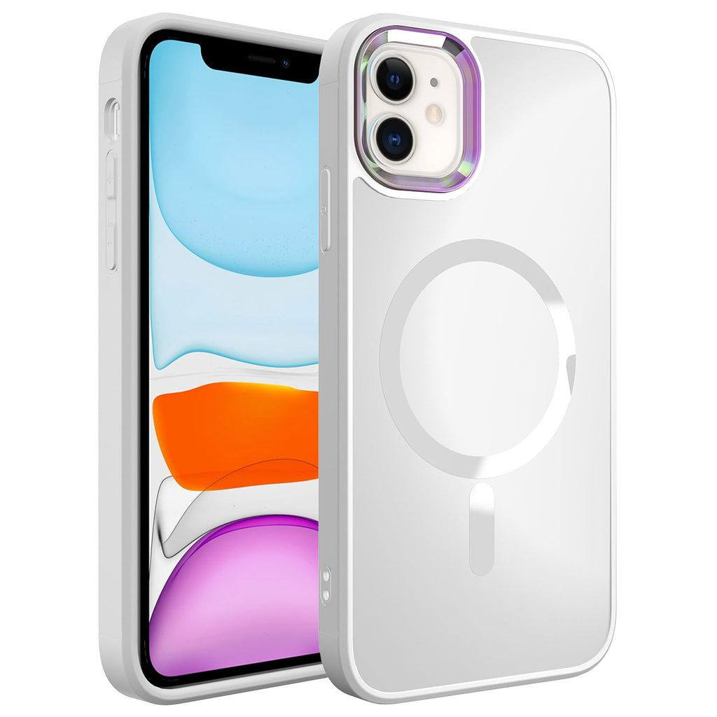 Apple iPhone 11 Kılıf M-safe Wireless Şarj Özellikli Zore Stil Kapak