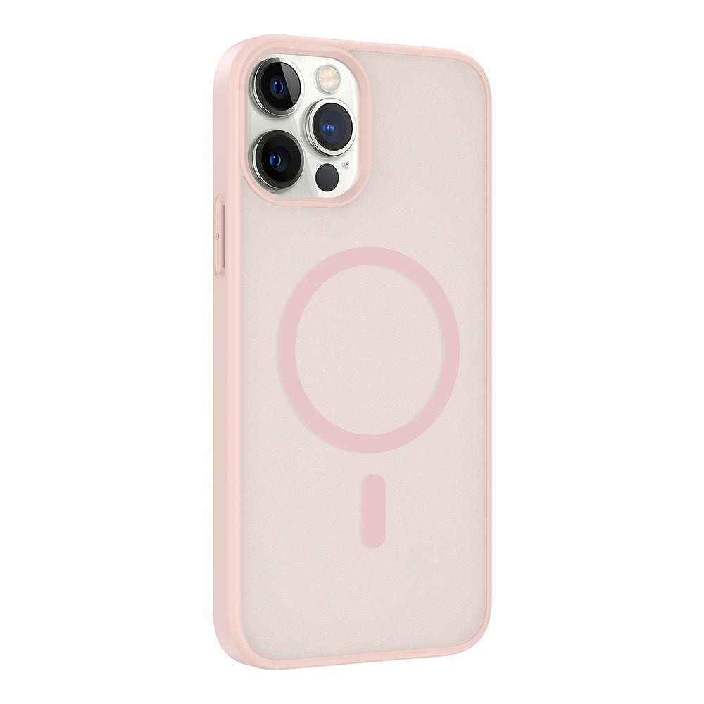 Apple iPhone 12 Kılıf M-safe Şarj Özellikli Zore Babet Kapak
