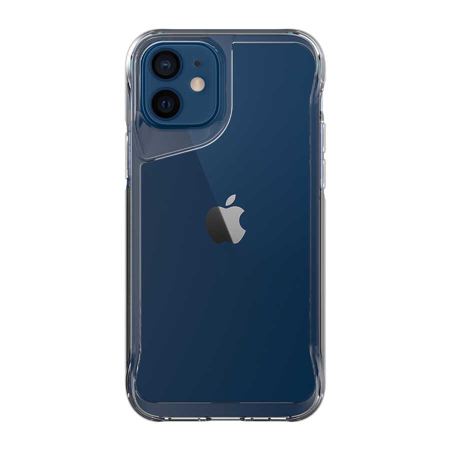 Apple iPhone 12 Kılıf Zore T-Max Kapak Renksiz