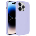 Apple iPhone 12 Pro Max Kılıf M-safe Wireless Şarj Özellikli Pastel Renk Silikon Zore Plas Kapak