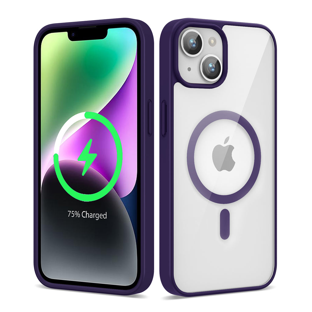 Apple iPhone 13 Kılıf M-safe Wireless Şarj Özellikli Silikon Zore Ege Kapak