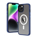 Apple iPhone 13 Kılıf Wireless Şarj Özellikli Zore Hibrit M-safe Kapak