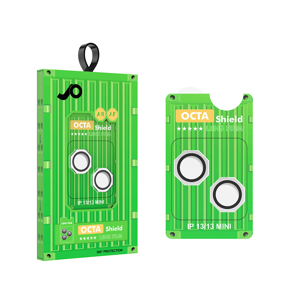 Apple iPhone 13 Mini Zore CL-19 Kamera Lens Koruyucu Gümüş