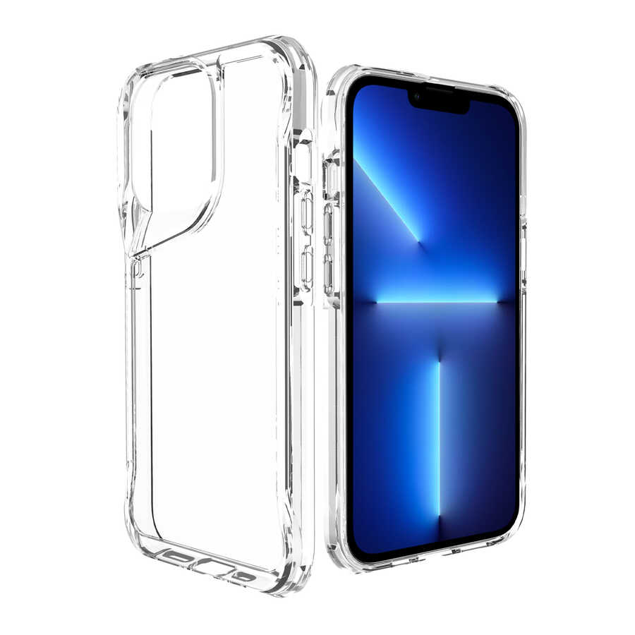 Apple iPhone 13 Pro Kılıf Zore T-Max Kapak Renksiz