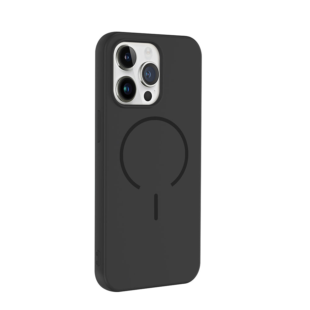 Apple iPhone 13 Pro Max Kılıf M-safe Şarj Özellikli Zore Meta Kapak