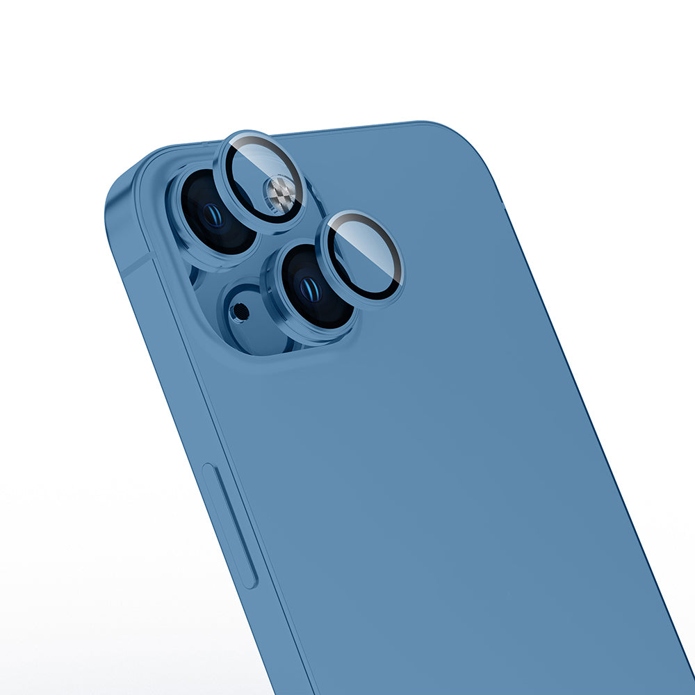 Apple iPhone 13 Zore Mikro Kamera Lens Koruyucu Gümüş