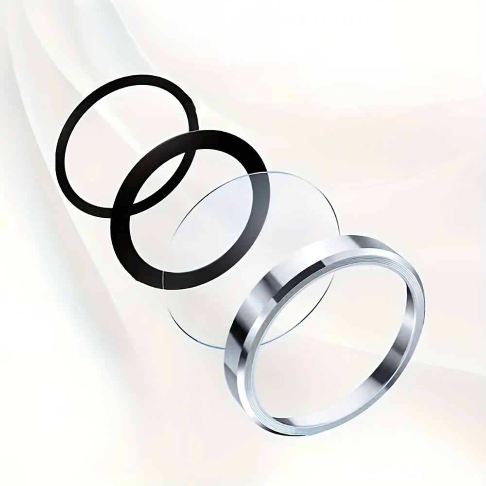 Apple iPhone 13 Zore Mikro Kamera Lens Koruyucu Gümüş