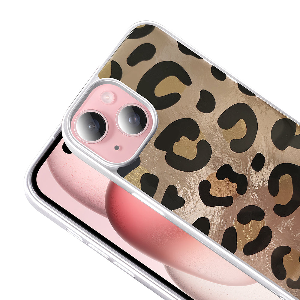 Apple iPhone 14 Kılıf Desenli Zore Mep Kapak İncili Fiyonk