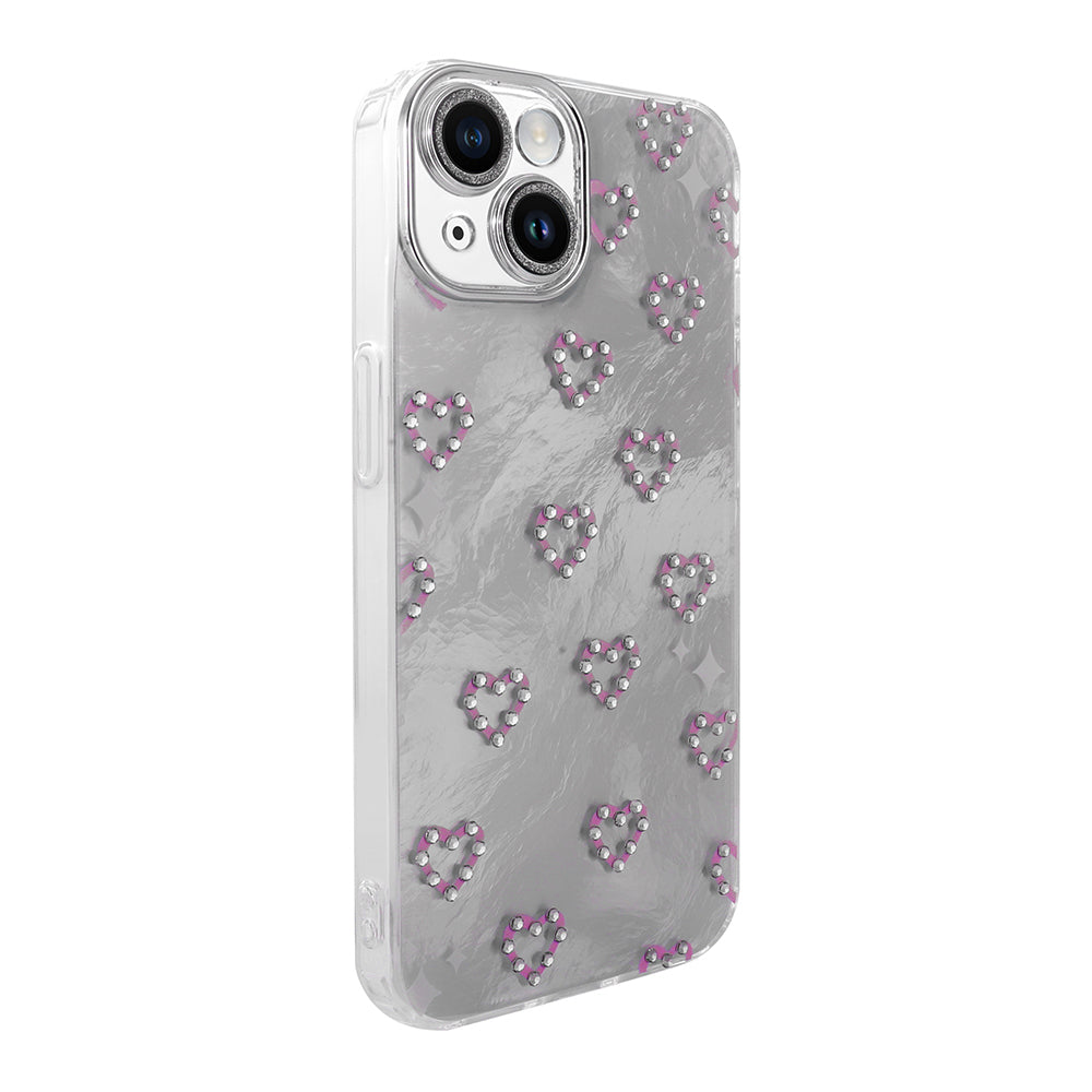 Apple iPhone 14 Kılıf Kamera Korumalı Figürlü Zore Ponti Silikon Kapak Açık Mavi