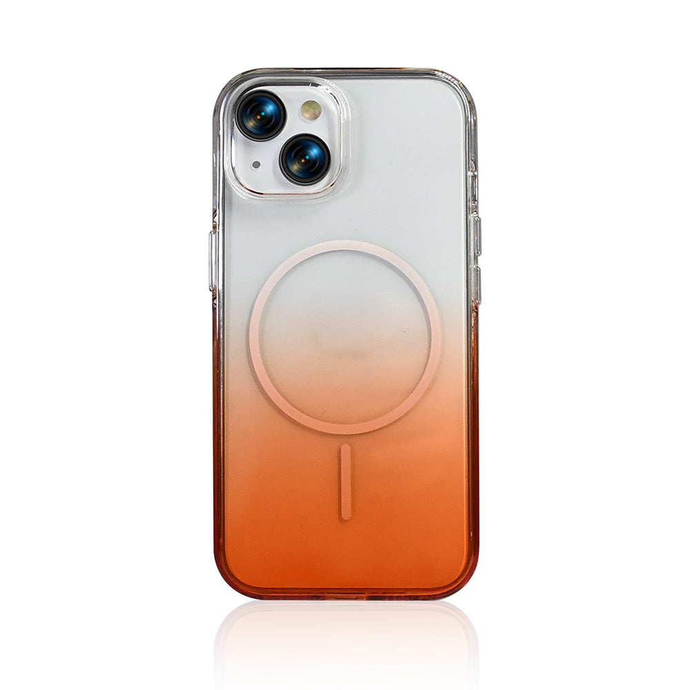 Apple iPhone 14 Kılıf M-Safe Şarj Özellikli Zore Septik Silikon Kapak Mor