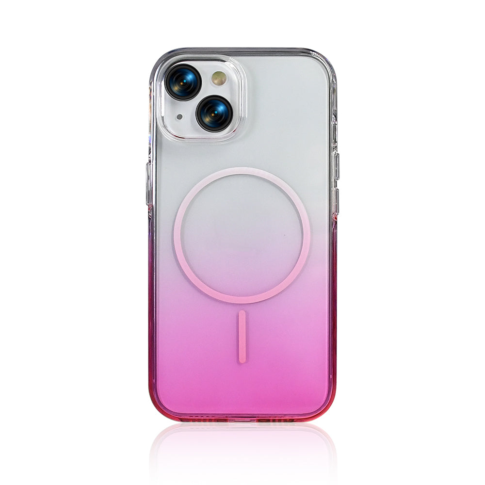 Apple iPhone 14 Kılıf M-Safe Şarj Özellikli Zore Septik Silikon Kapak Siyah