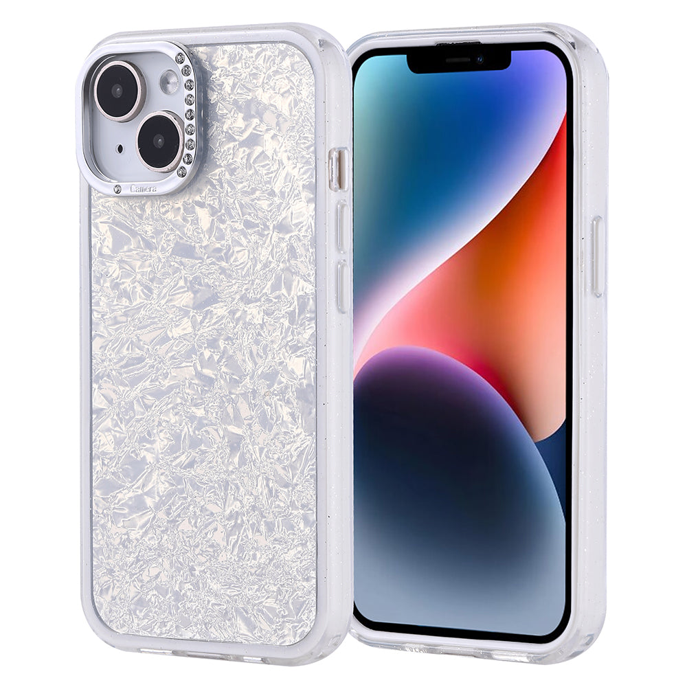 Apple iPhone 14 Kılıf Taşlı Tasarımlı Zore Kapi Kapak Siyah