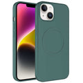 Apple iPhone 14 Plus Kılıf M-safe Wireless Şarj Özellikli Pastel Renk Silikon Zore Plas Kapak