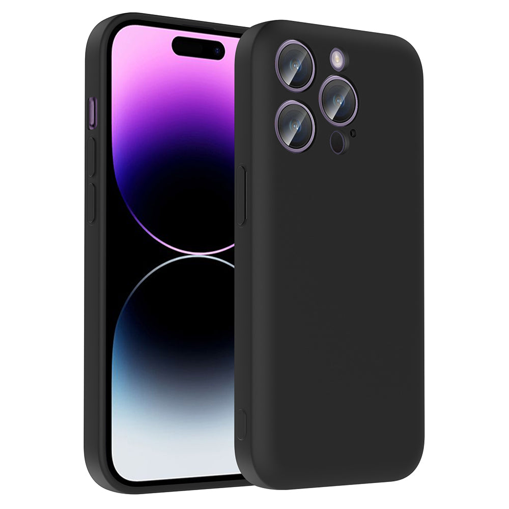 Apple iPhone 14 Pro Kılıf Kamera Korumalı Kartlık Hazneli Zore Vitra Kapak