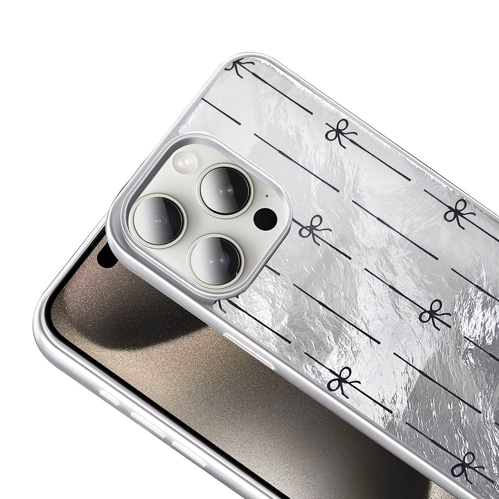 Apple iPhone 14 Pro Max Kılıf Desenli Zore Mep Kapak Gold Leopar