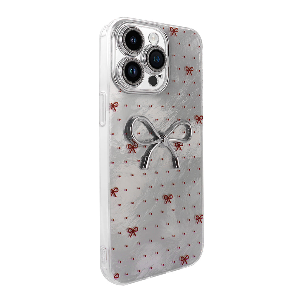 Apple iPhone 14 Pro Max Kılıf Kamera Korumalı Figürlü Zore Ponti Silikon Kapak Lila