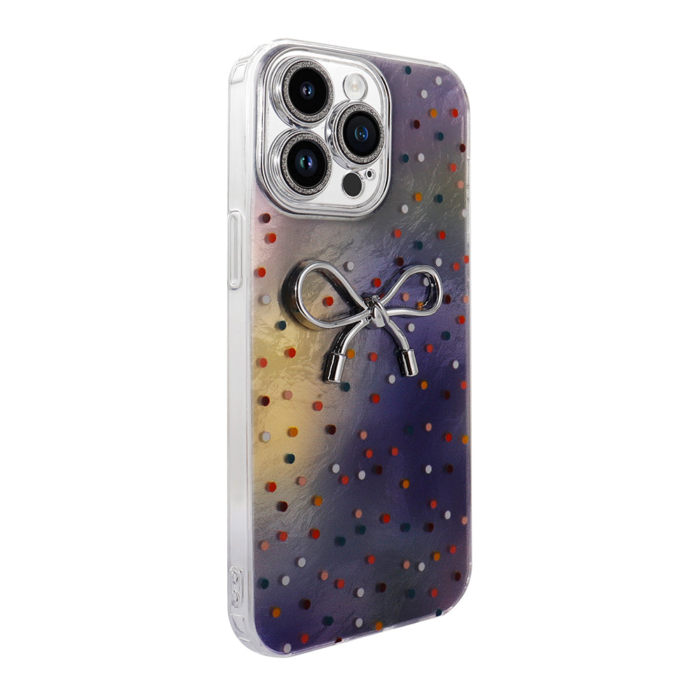 Apple iPhone 14 Pro Max Kılıf Kamera Korumalı Figürlü Zore Ponti Silikon Kapak Beyaz