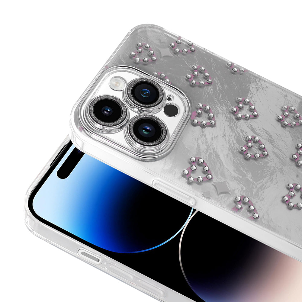 Apple iPhone 14 Pro Max Kılıf Kamera Korumalı Figürlü Zore Ponti Silikon Kapak Açık Mavi