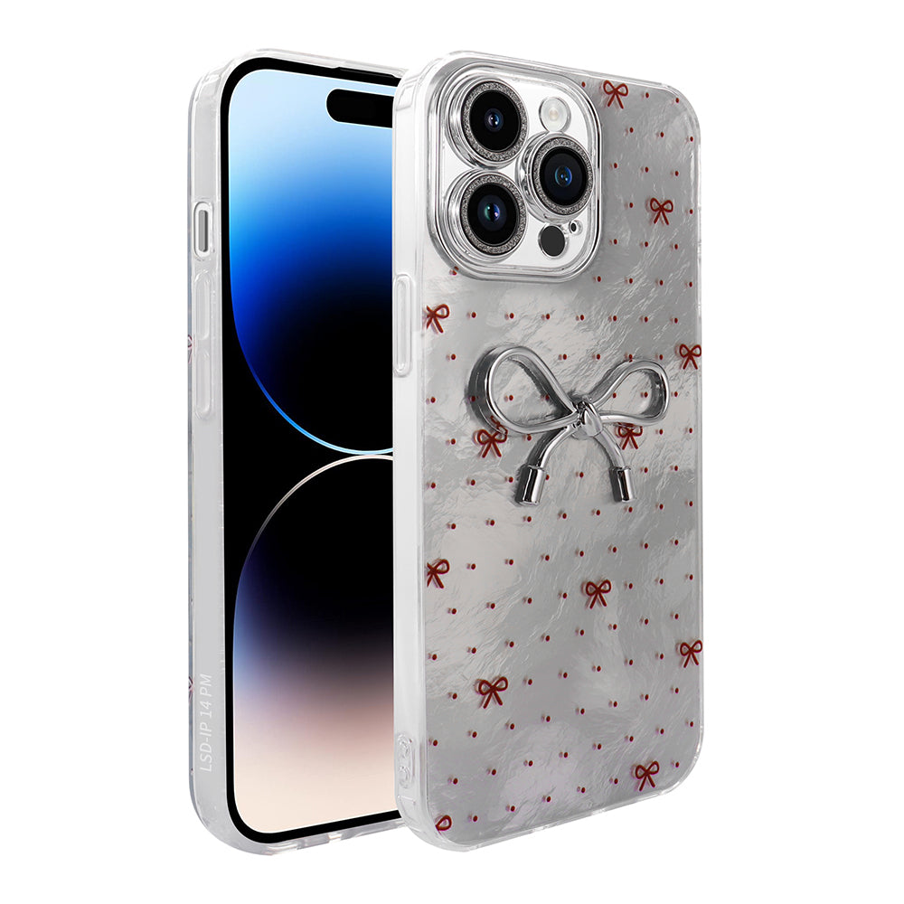 Apple iPhone 14 Pro Max Kılıf Kamera Korumalı Figürlü Zore Ponti Silikon Kapak Açık Mavi