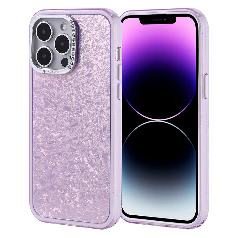 Apple iPhone 14 Pro Max Kılıf Taşlı Tasarımlı Zore Kapi Kapak Siyah