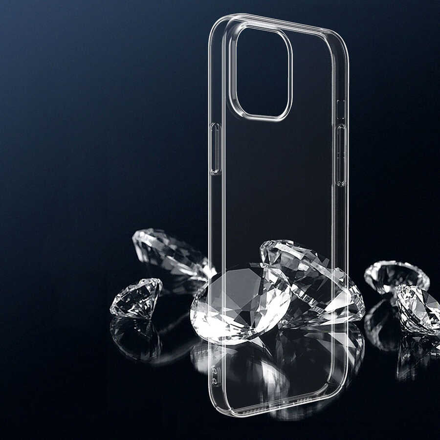 Apple iPhone 14 Pro Max Kılıf Zore Droga Kapak Renksiz