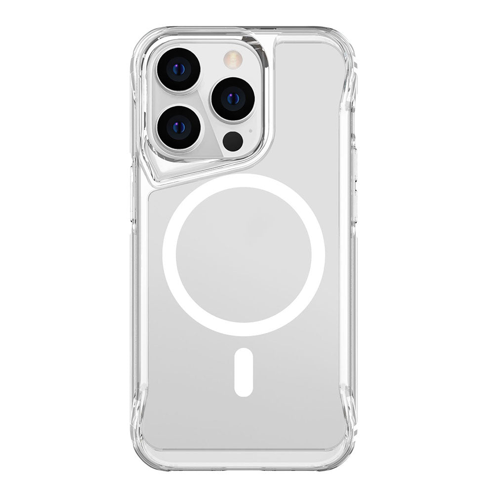 Apple iPhone 14 Pro Max Kılıf Zore M-safe Şarj Özellikli T-Max M-safe Kapak Renksiz