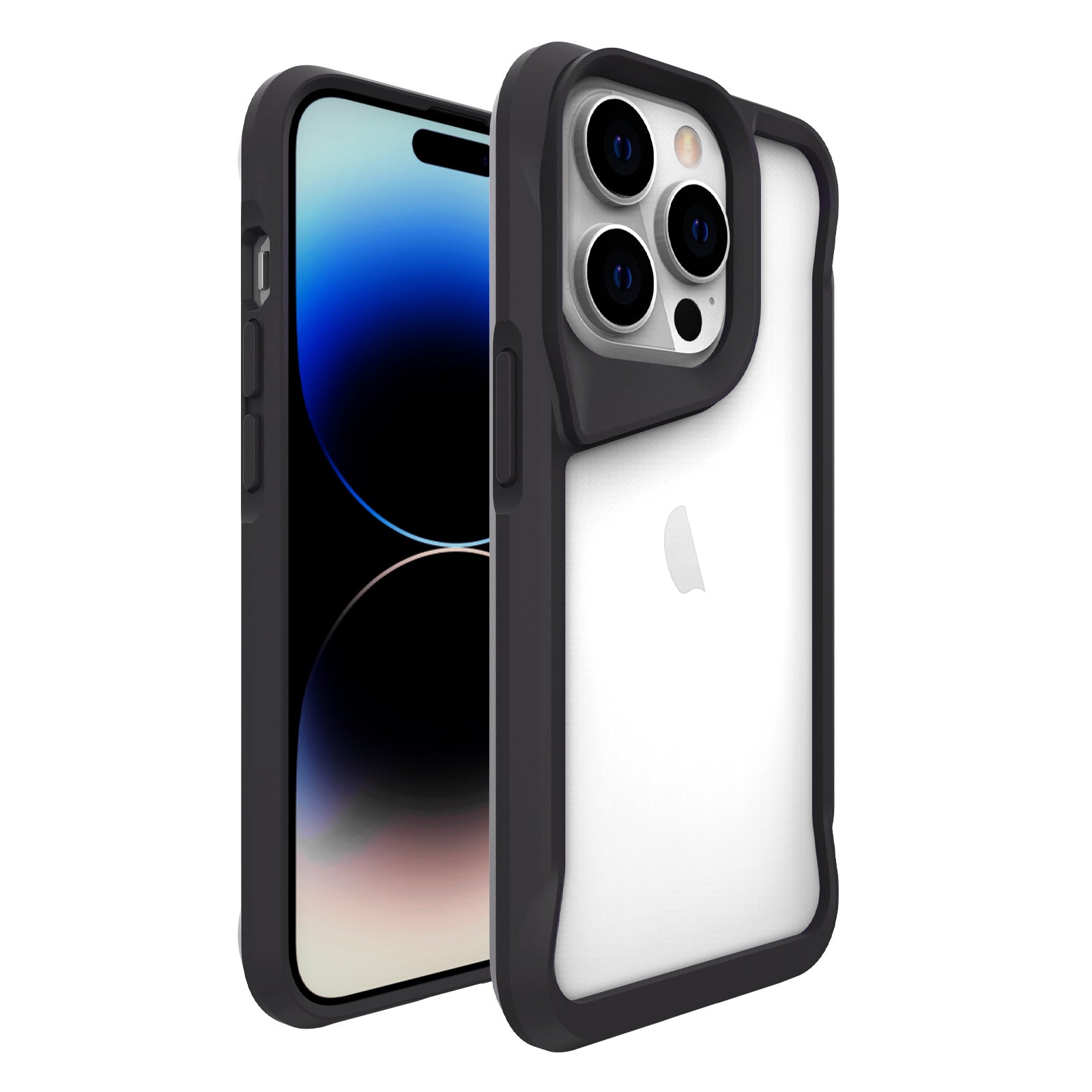 Apple iPhone 14 Pro Max Kılıf Zore T-Max Kapak Siyah