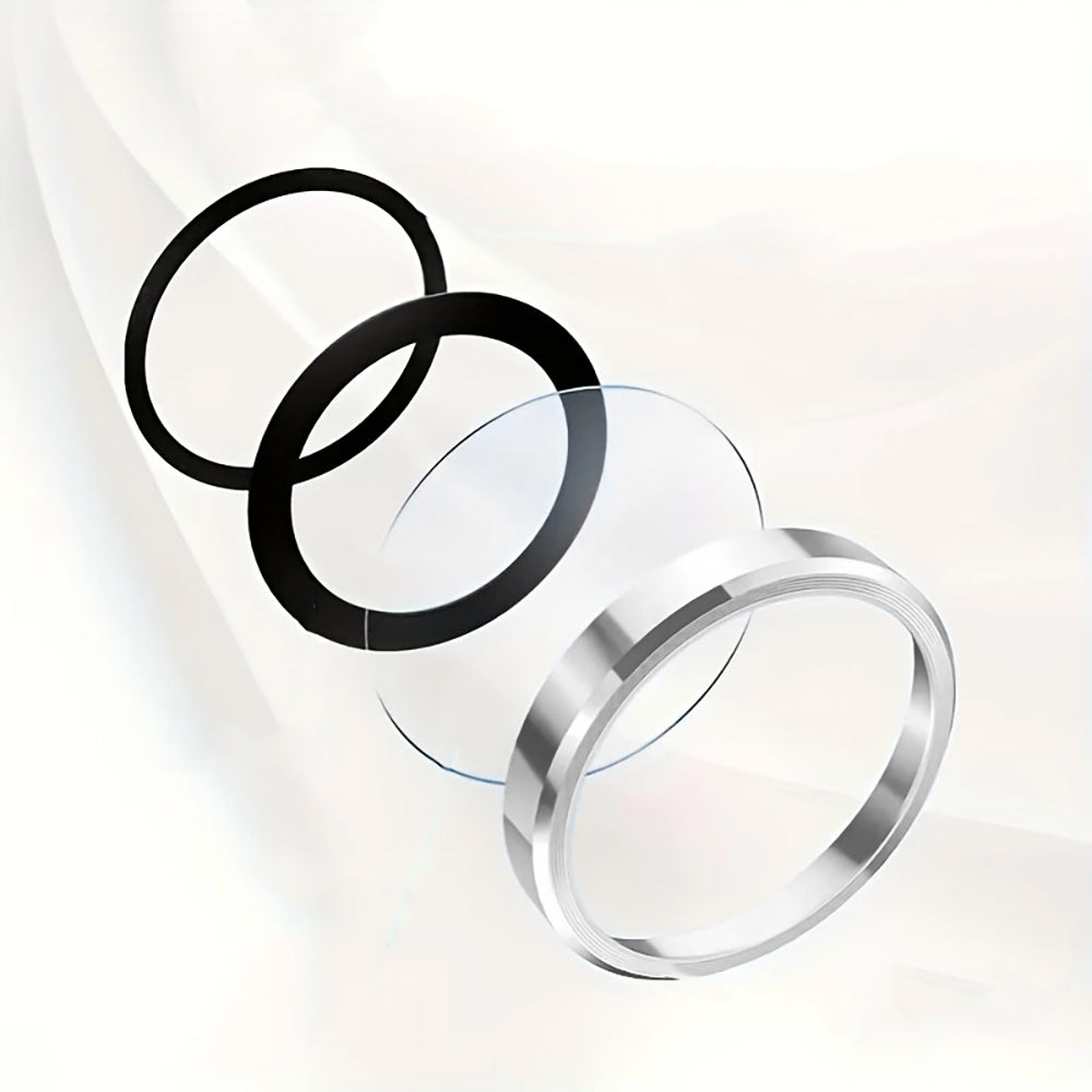 Apple iPhone 14 Pro Max Zore Mikro Kamera Lens Koruyucu Derin Mor